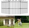 20pcs Garden Fence, 16.5in (H) x 21ft (L) No Dig Fencing Animal Barrier